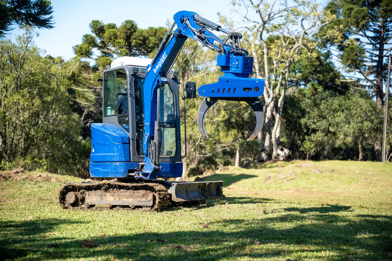 Pá Carregadeira Elétrica E615, máquina elétrica Bagger